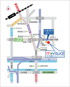 大阪支社地図